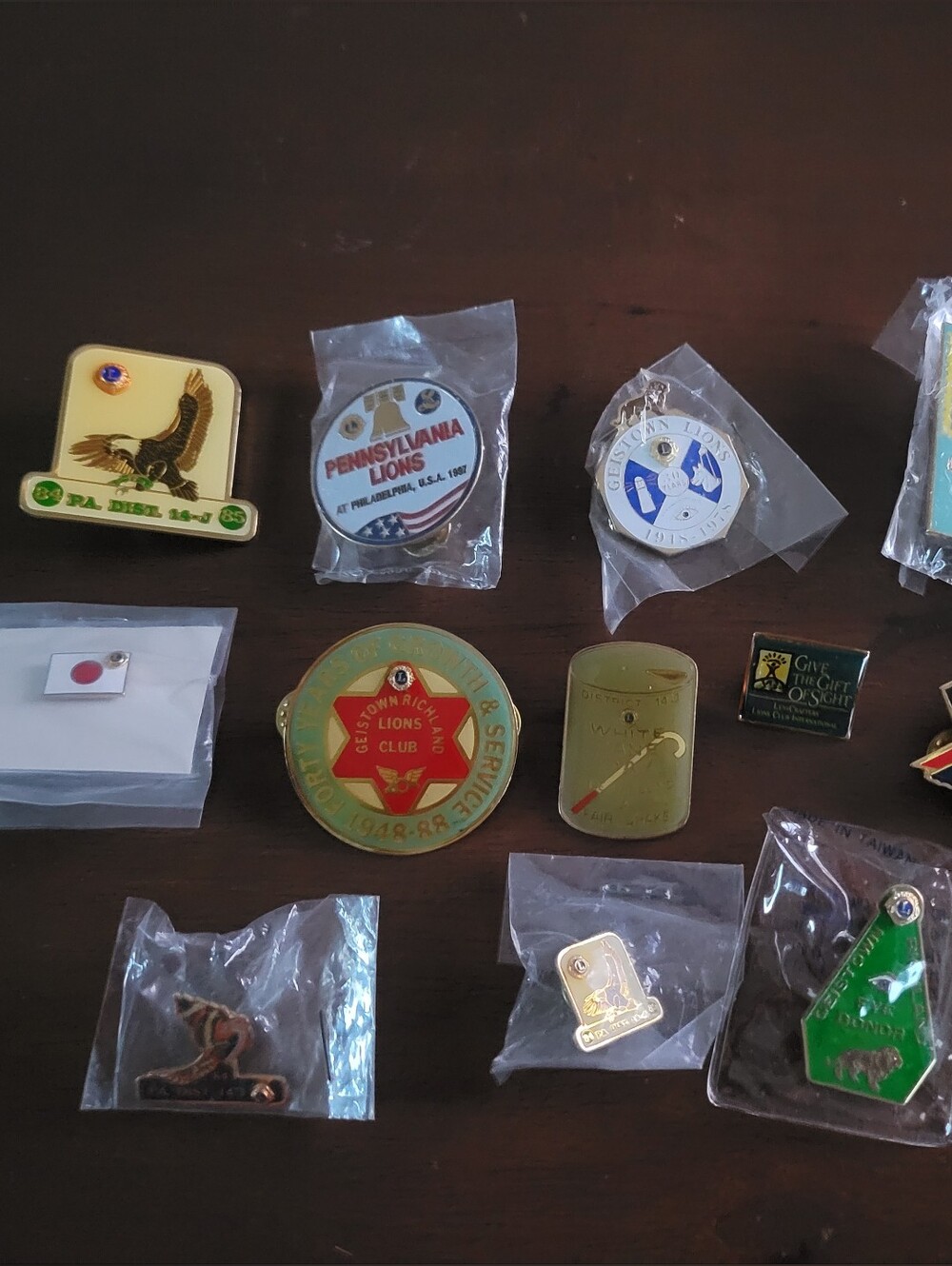 Lot of Lions Club International Collectible Pins